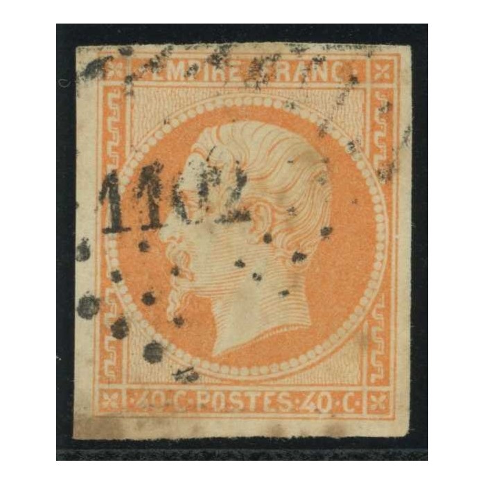 YT 16 Oblitéré PC 1102 - Dijon - Côte d'Or (20) - Cote 22 Euros