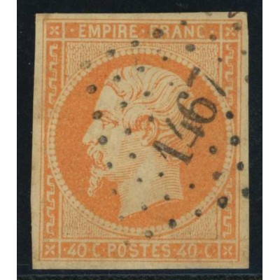 YT 16 Oblitéré PC 1467 - Guéret - Creuse (22) - Cote 22 Euros