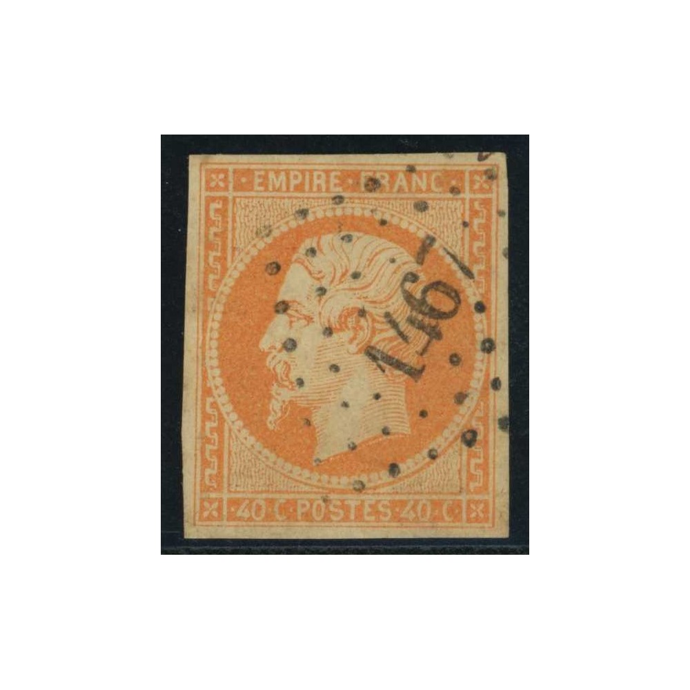 YT 16 Oblitéré PC 1467 - Guéret - Creuse (22) - Cote 22 Euros