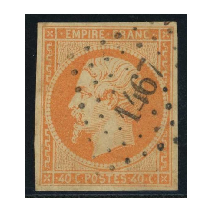 YT 16 Oblitéré PC 1467 - Guéret - Creuse (22) - Cote 22 Euros