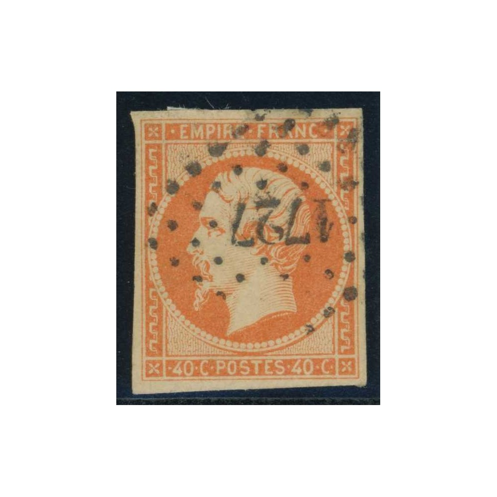 YT 16 Oblitéré PC 1727 - Lille - Nord (57) - Cote 22 Euros