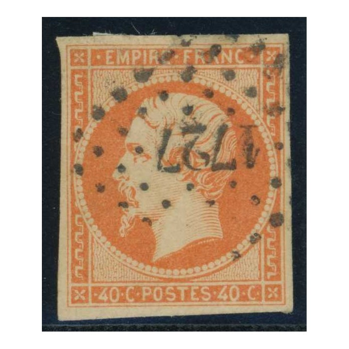 YT 16 Oblitéré PC 1727 - Lille - Nord (57) - Cote 22 Euros