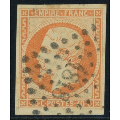 YT 16 Oblitéré PC 1818 - Lyon - Rhône (68) - Cote 22 Euros