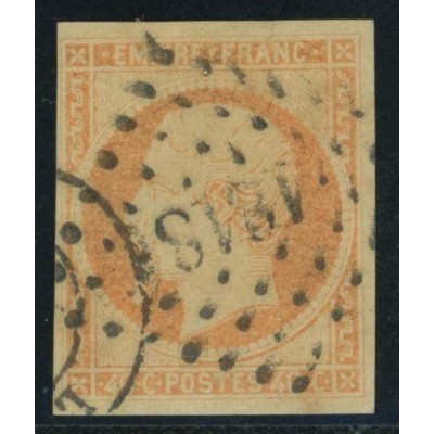 YT 16 Oblitéré PC 1818 - Lyon - Rhône (68) - Cote 2 Euros