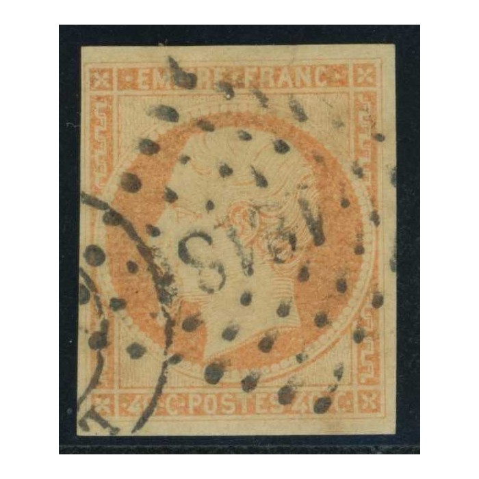 YT 16 Oblitéré PC 1818 - Lyon - Rhône (68) - Cote 2 Euros