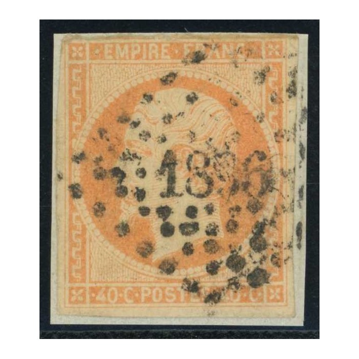 YT 16 Oblitéré PC 1896 - Marseille - Bouches du Rhône (12) - Cote 22 Euros