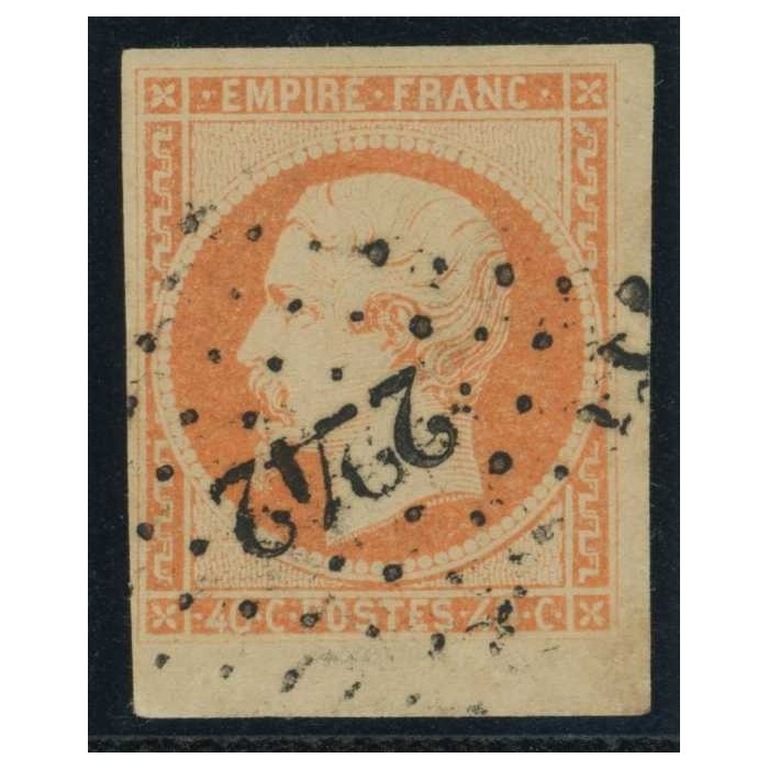 YT 16 Oblitéré PC 2242 - Neufchâteau - Vosges (82) - Cote 22 Euros