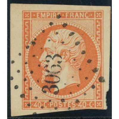 YT 16 Oblitéré PC 3063 - Saint Florentin - Yonne (83) - Cote 22 Euros