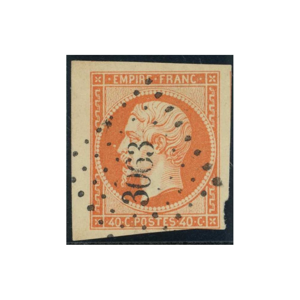 YT 16 Oblitéré PC 3063 - Saint Florentin - Yonne (83) - Cote 22 Euros