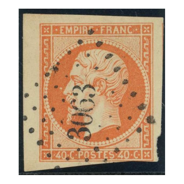 YT 16 Oblitéré PC 3063 - Saint Florentin - Yonne (83) - Cote 22 Euros