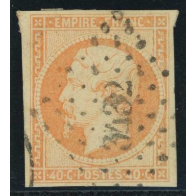 YT 16 Oblitéré PC 3432 - Troyes - Aube (9) - Cote 22 Euros