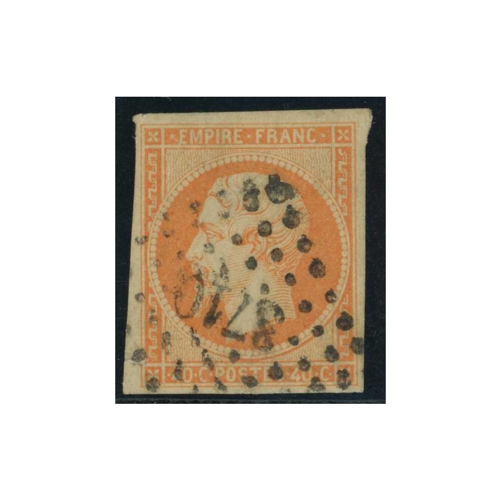 YT 16 Oblitéré PC 3710 - Alger - Alger (Algérie) - Cote 40 Euros