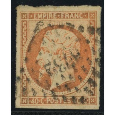 YT 16 Oblitéré PC 3732 - Oran - Oran (Algérie) - Cote 40 Euros
