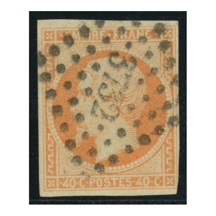 YT 16 Oblitéré PC 3732 - Oran - Oran (Algérie) - Cote 40 Euros