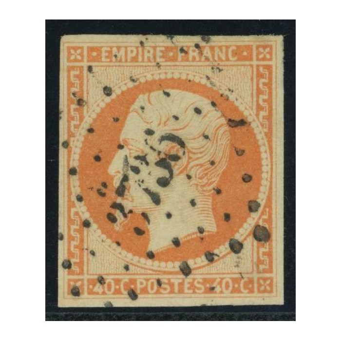 YT 16 Oblitéré PC 3736 - Sidi Bel Abbès - Oran (Algérie) - Cote 40 Euros