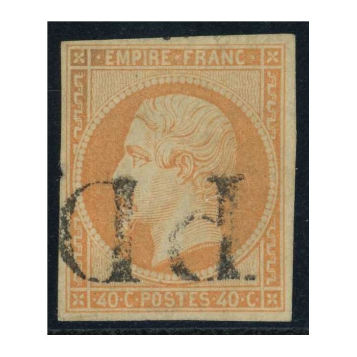 YT 16 Oblitéré PD - Signé Calves - Cote 180 Euros