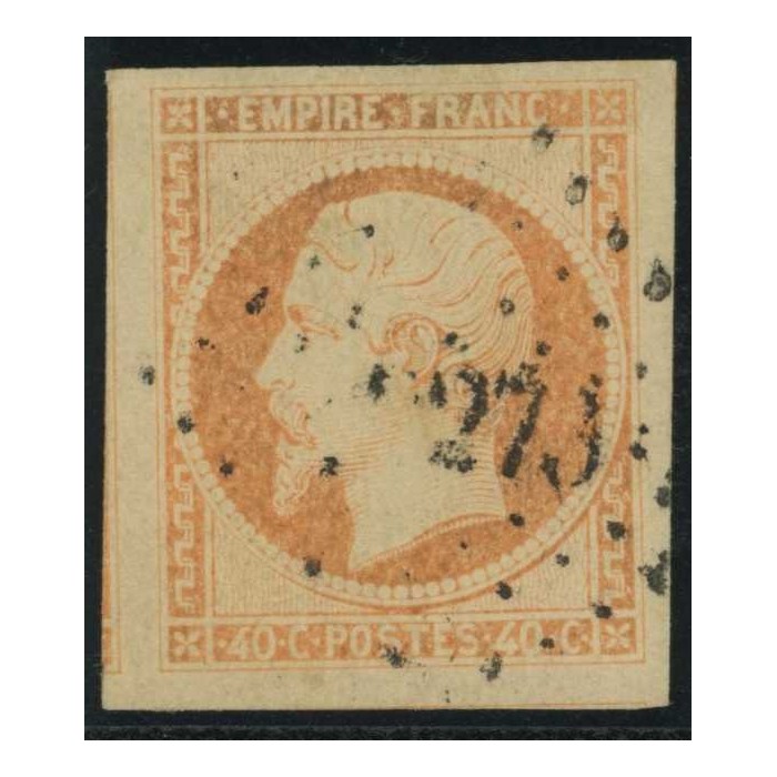 YT 16 Oblitéré Signé Brun - Cote 22 Euros