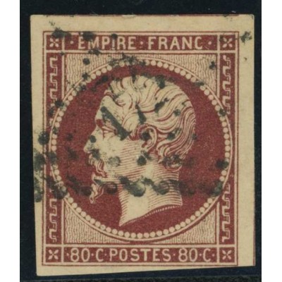 YT 17A - Oblitéré  - Cote 75 Euros