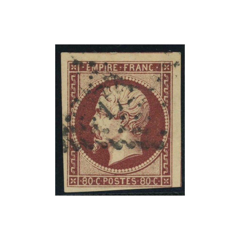 YT 17A - Oblitéré  - Cote 75 Euros