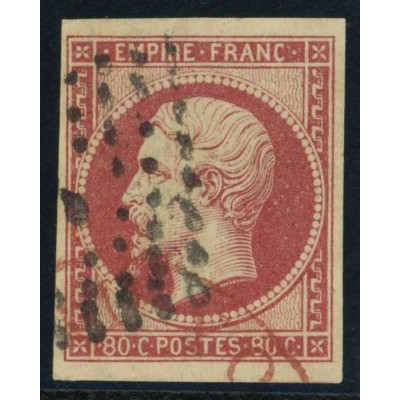 YT 17A - Oblitéré  - Cote 75 Euros