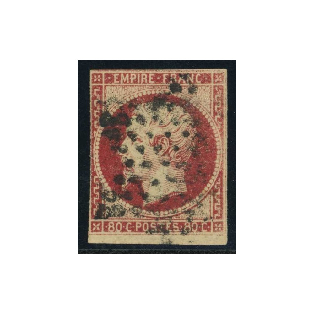 YT 17A - Oblitéré Etoile - Cote 75 Euros