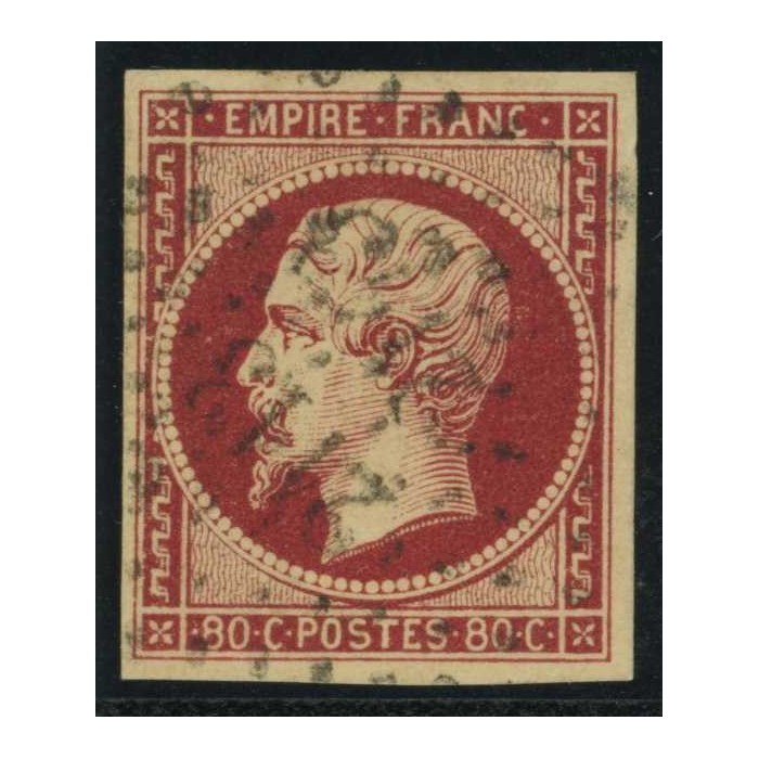 YT 17A - Oblitéré PC 2113 - Signé Brun - Cote 75 Euros