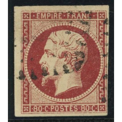 YT 17A - Oblitéré Signé - Cote 75 Euros
