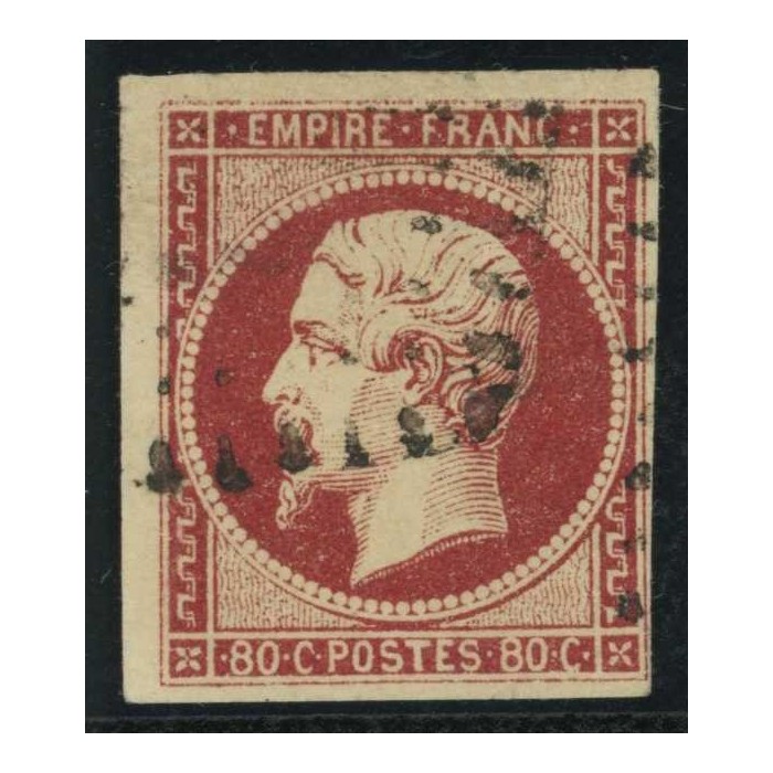 YT 17A - Oblitéré Signé - Cote 75 Euros
