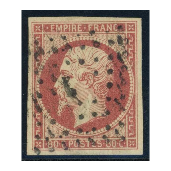 YT 17A - Oblitéré Signé Brun - Cote 75 Euros