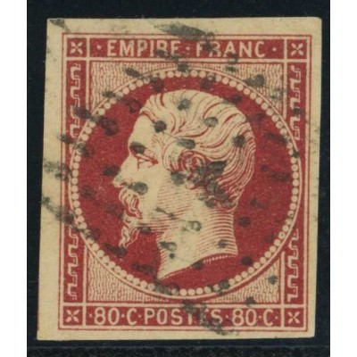 YT 17A - Oblitéré Signé Brun - Cote 75 Euros