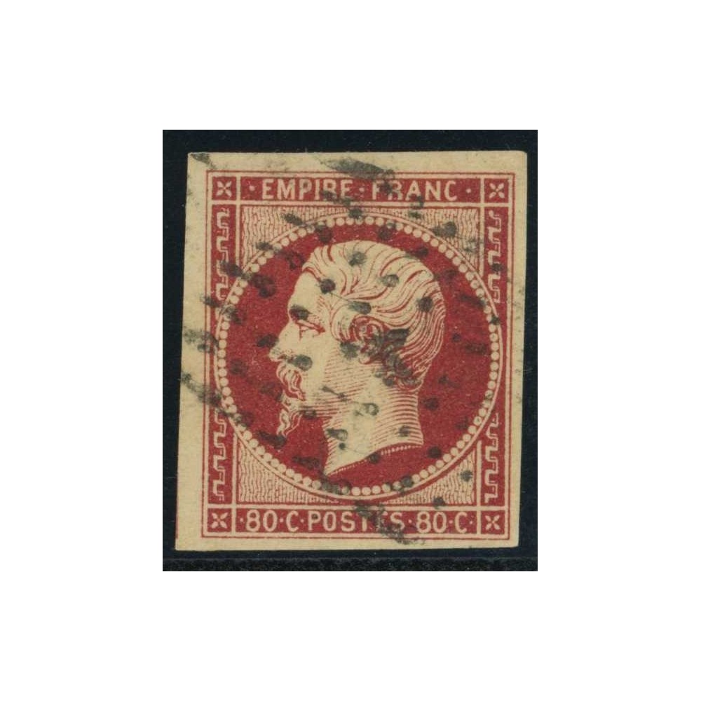 YT 17A - Oblitéré Signé Brun - Cote 75 Euros