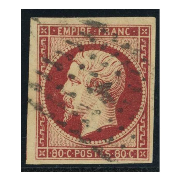 YT 17A - Oblitéré Signé Brun - Cote 75 Euros