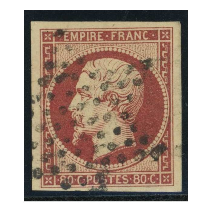 YT 17A - Oblitéré Signé Brun - Cote 75 Euros