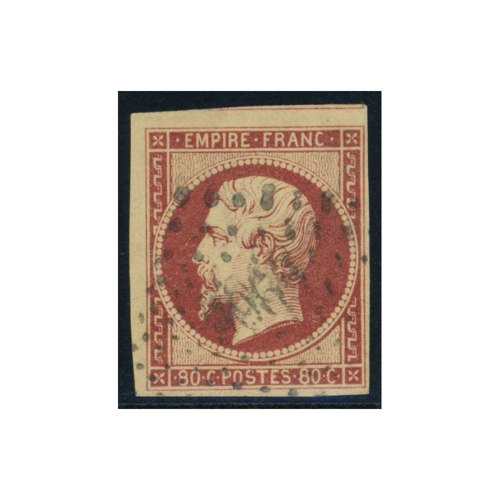 YT 17A - Oblitéré Signé Brun - Cote 75 Euros