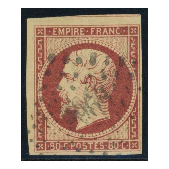 YT 17A - Oblitéré Signé Brun - Cote 75 Euros