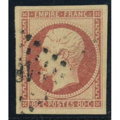 YT 17A - Oblitéré Signé Calves - Cote 75 Euros