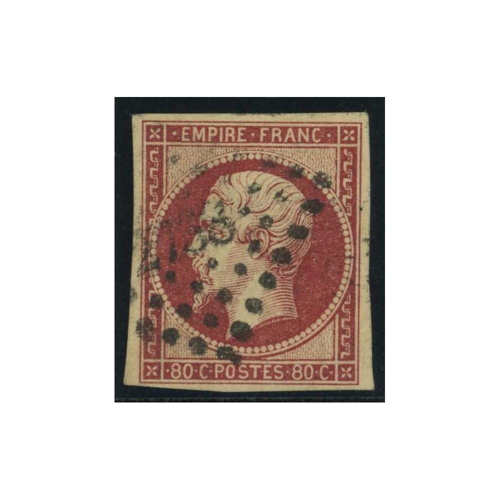 YT 17A - Oblitéré SignéBrun - Cote 75 Euros