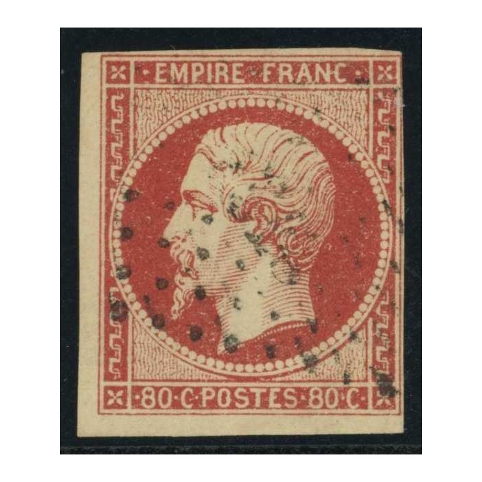 YT 17Ad - Oblitéré Signé Calves - Cote 650 Euros
