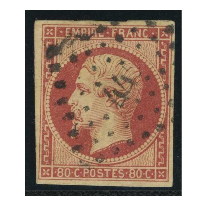 YT 17Ad - Oblitéré Signé Calves - Cote 650 Euros