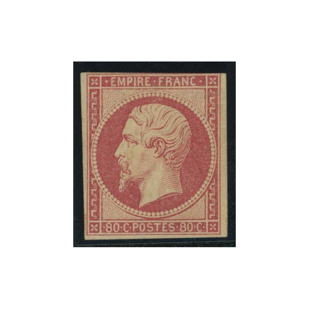 YT 17B - Neuf x - Certificat Brun 15949 - Cote 5000 Euros