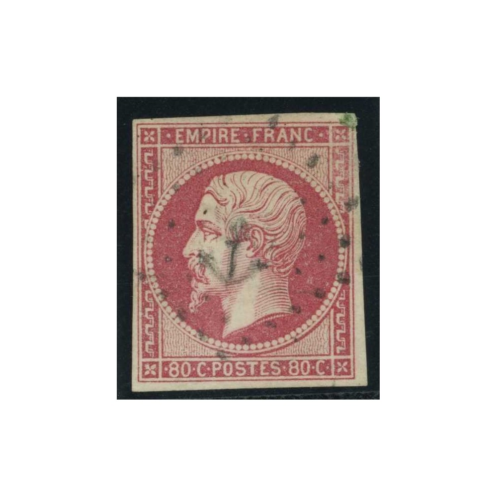 YT 17B - Oblitéré Ancre - Cote 75 Euros