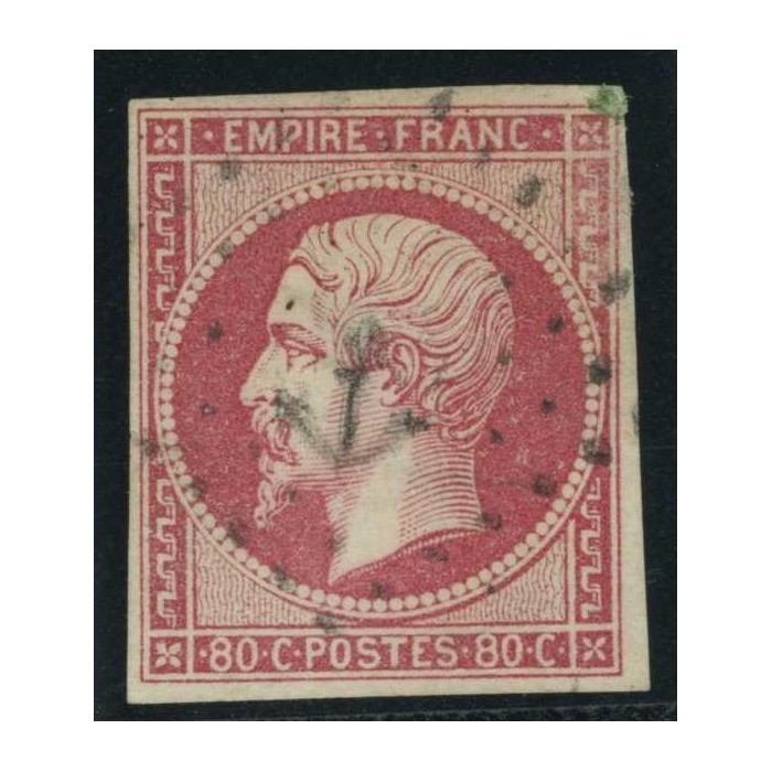 YT 17B - Oblitéré Ancre - Cote 75 Euros