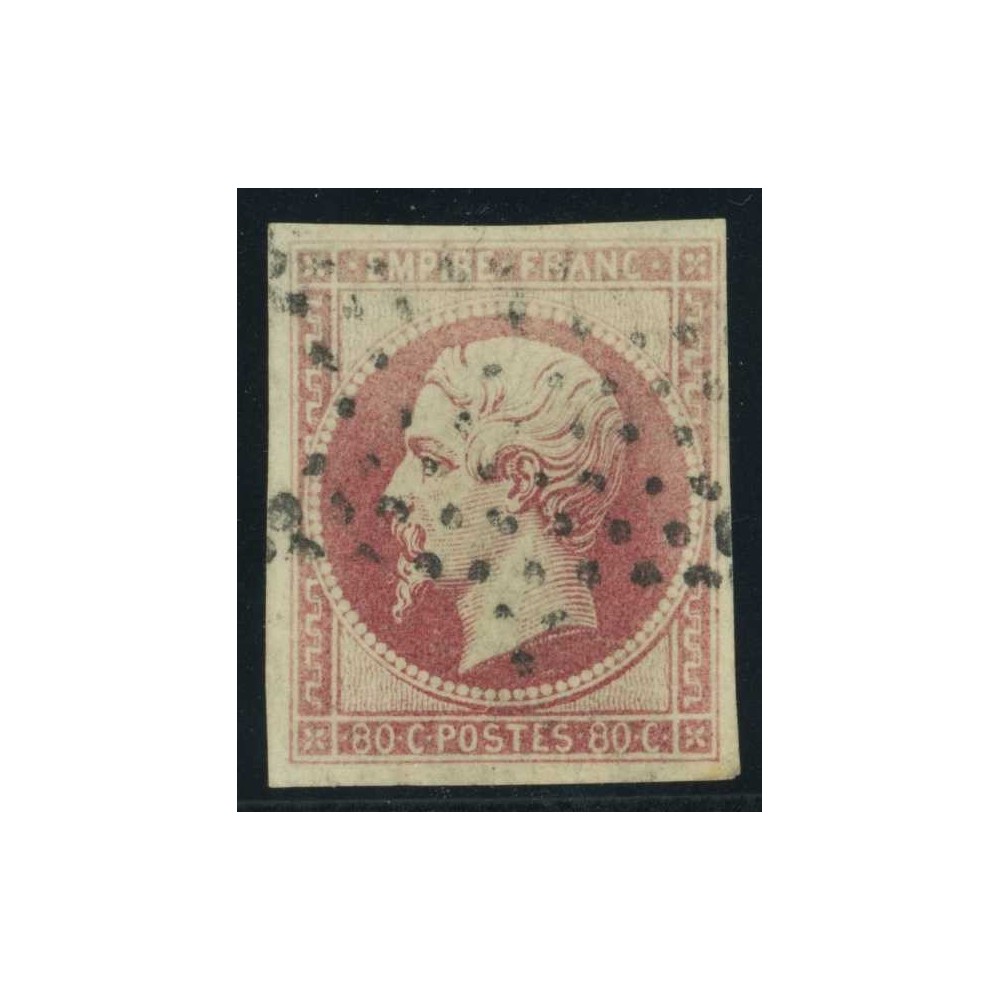 YT 17B - Oblitéré Etoile - Cote 75 Euros