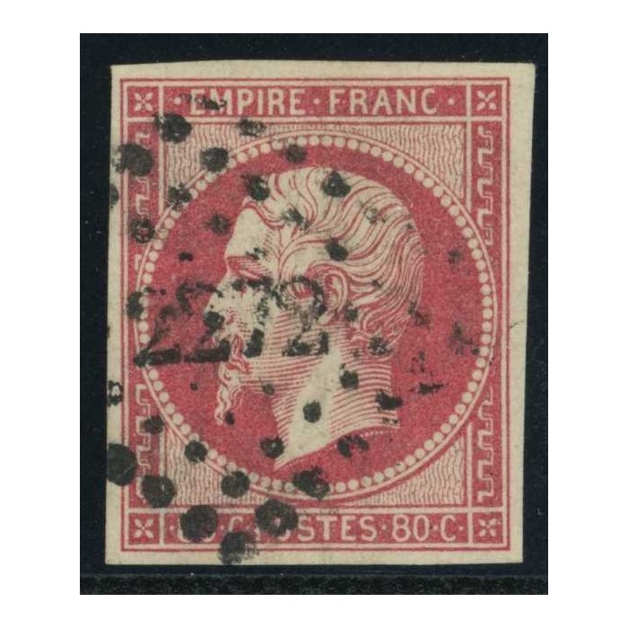 YT 17B - Oblitéré PC 2272 - Signé Calves - Cote 75 Euros