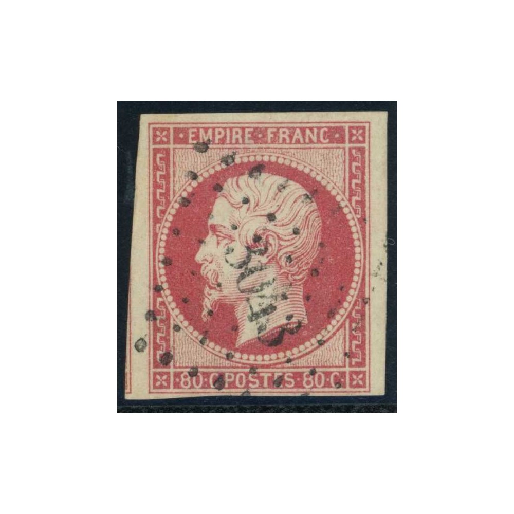 YT 17B - Oblitéré PC 3043 - Signé - Cote 75 Euros