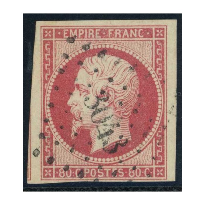 YT 17B - Oblitéré PC 3043 - Signé - Cote 75 Euros