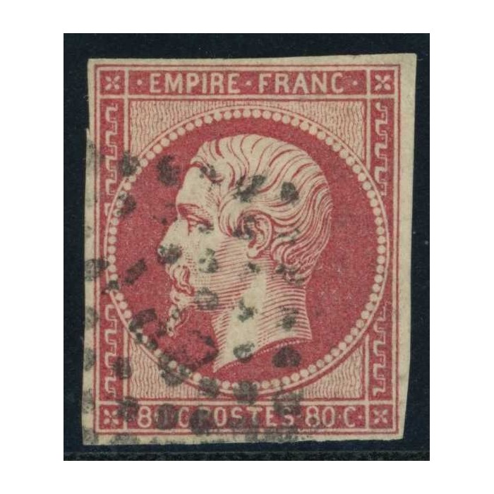 YT 17B - Oblitéré Signé - Cote 75 Euros