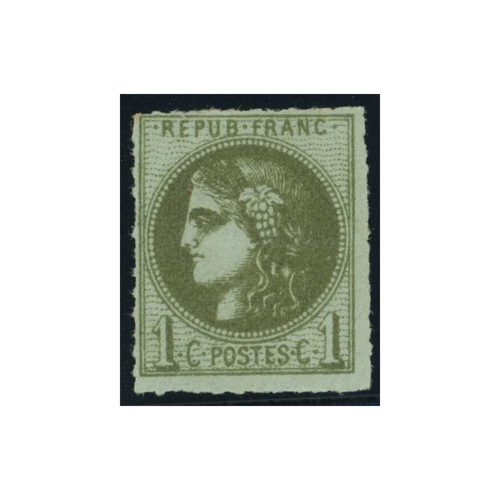YT 39B - Neuf x - Percé en ligne Cote 1000 Euros