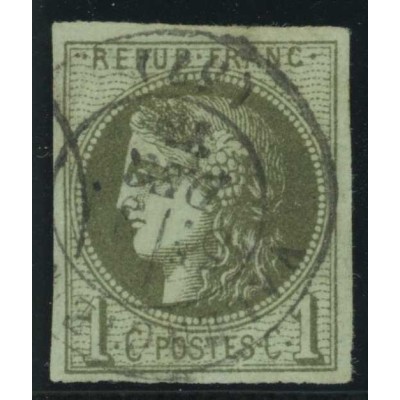 YT 39B - Oblitéré Cachet à Date Cote 350 Euros