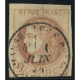 YT 40Ab - Oblitéré - Signé Brun - Certificat 15340 - Cote 3000 Euros